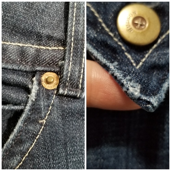 Hudson Signature Bootcut Jeans Dark Wash SZ 28 - Picture 7 of 8